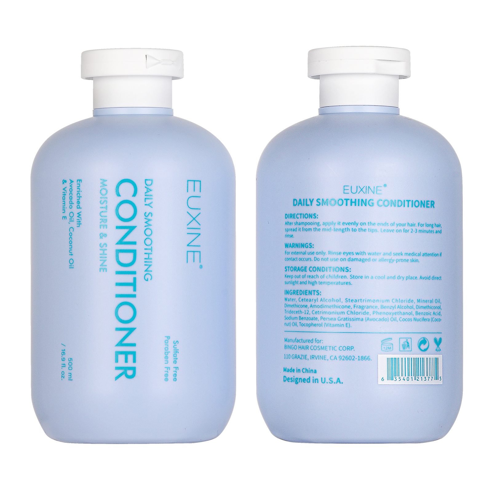EUXINE 5-Color Shampoo & Conditioner