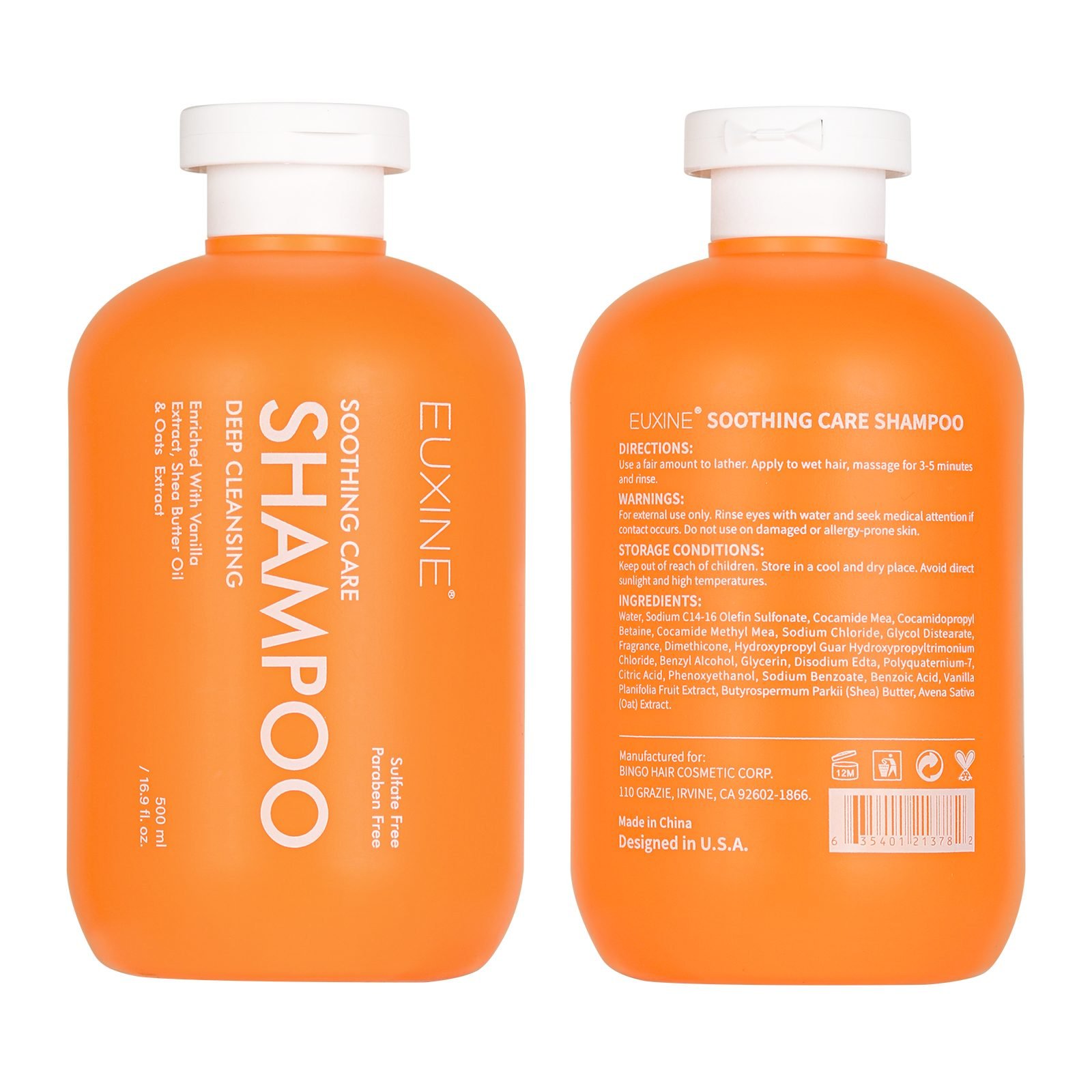 EUXINE 5-Color Shampoo & Conditioner