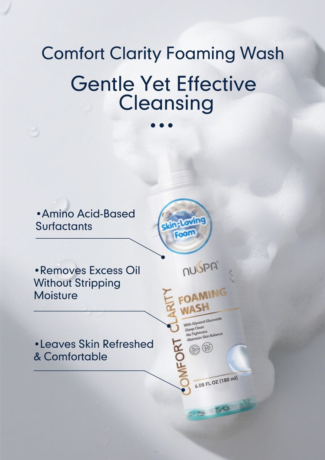 Hydra Essence & Blue Copper Cleansing Mousse