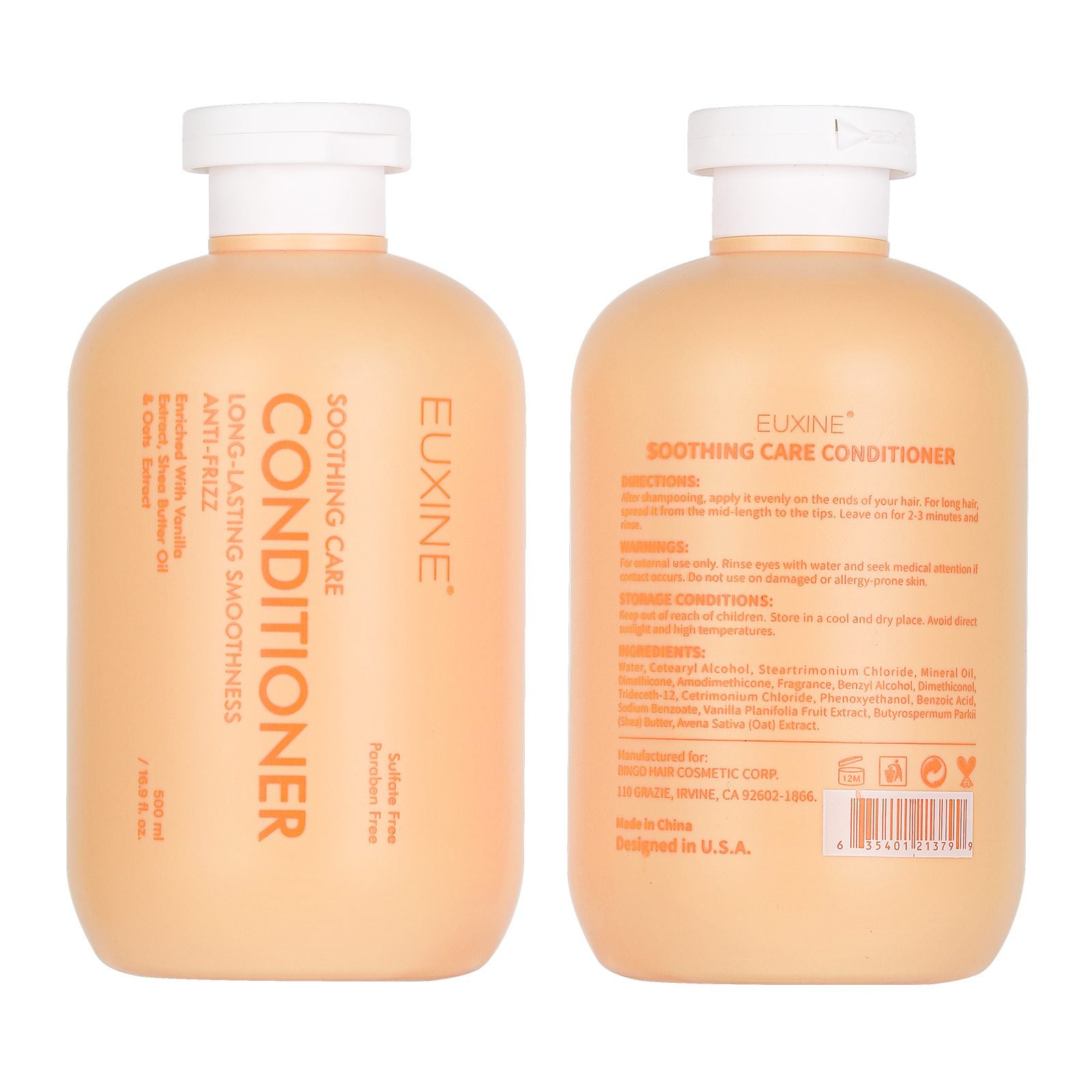 EUXINE 5-Color Shampoo & Conditioner