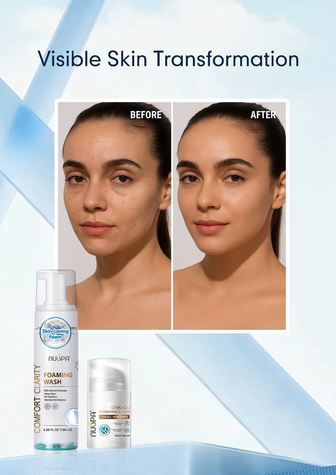 Hydra Essence & Blue Copper Cleansing Mousse