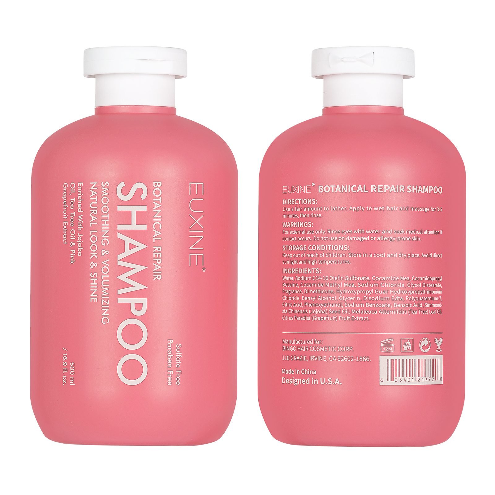 EUXINE 5-Color Shampoo & Conditioner