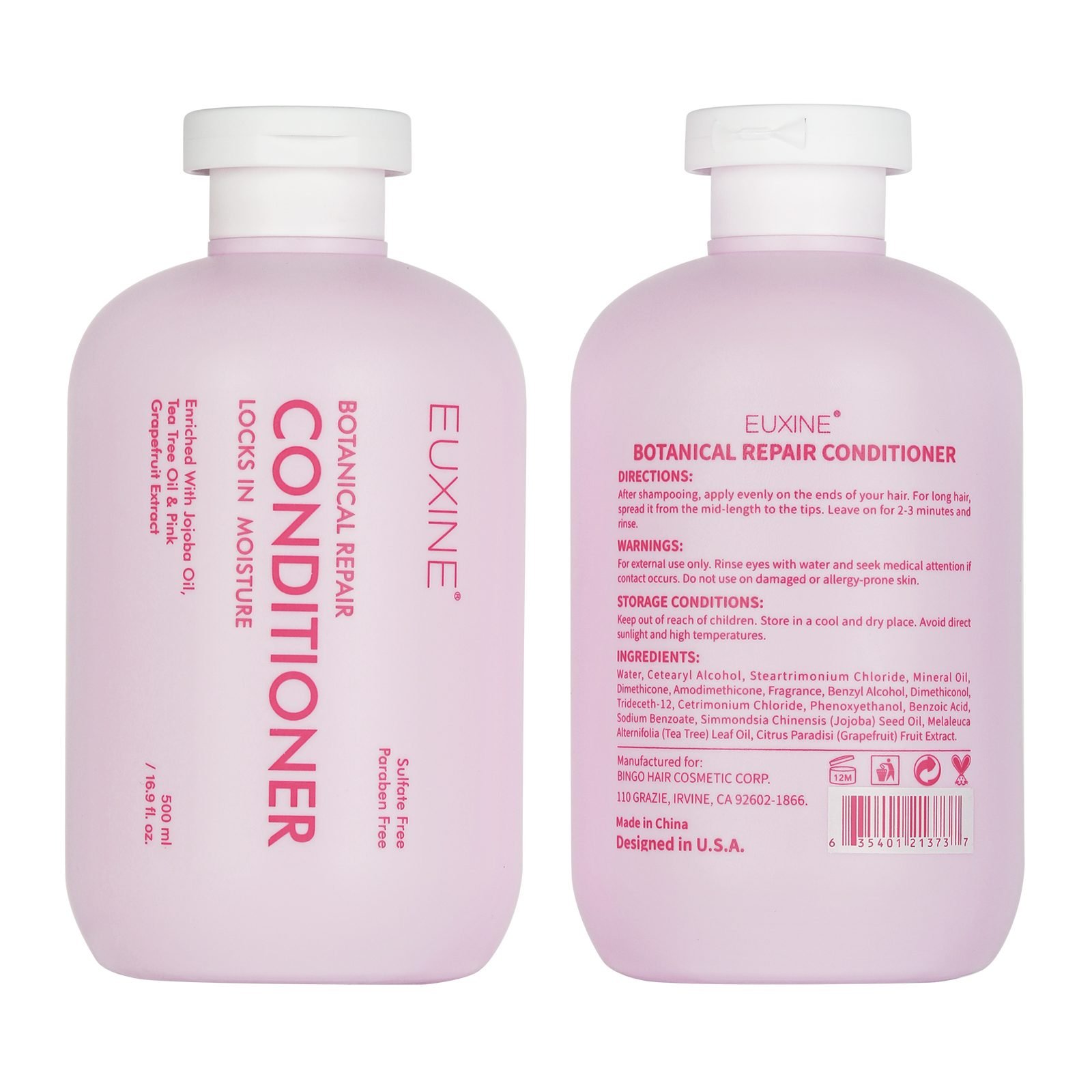 EUXINE 5-Color Shampoo & Conditioner