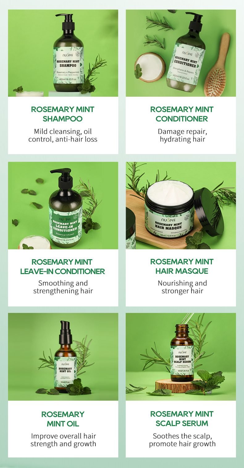 NUSPA Rosemary Hair Care Series
