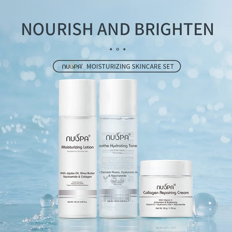 NUSPA Moisturizing Skincare Set (3pcs)