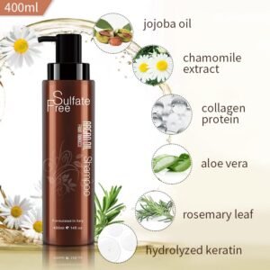 Sulfate-Free Moroccan Shampoo 400ml