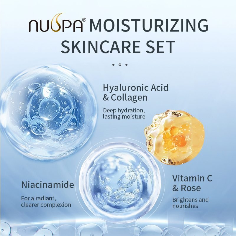 NUSPA Moisturizing Skincare Set (3pcs)