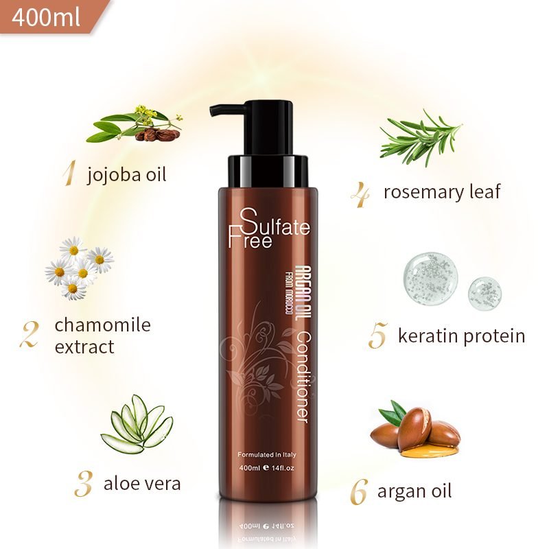 Sulfate-Free Moroccan Conditioner 400ml