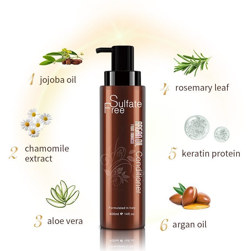 Sulfate-Free Moroccan Conditioner 400ml